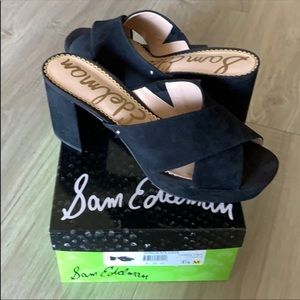 Sam Edelman black suede Jane
